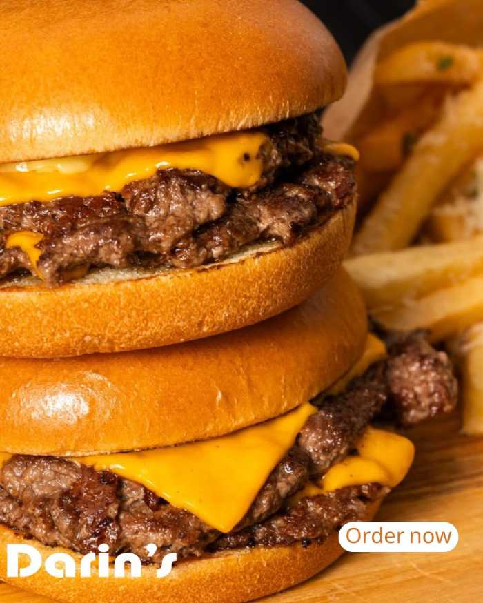 Darin’s in Edinburgh Burger 